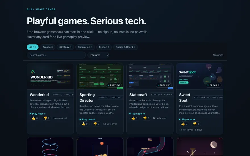 Silly Smart Games